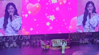 [1] Kim Ji Won 김지원 sings Stupid Cupid LIVE @ Manila FanMeet 2024 | 4K Fancam 직캠