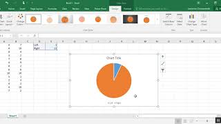 Using Randomly Generated Data to Create a Pie Chart in Excel