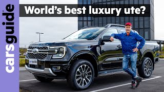 2024 Ford Ranger review: Platinum | New luxury dual-cab ute / pick-up levels up beyond Toyota HiLux?
