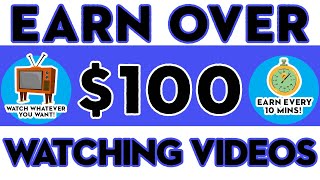 Every 10 Minutes Earn Over $100 Watching Videos! | Make Money Online 2022