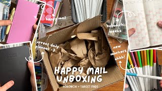 Hobonichi Unboxing | Target Finds | New Pens