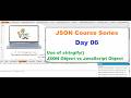 Day 6 | JSON.stringify() Explained | JSON Object vs JavaScript Object