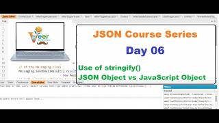 Day 6 | JSON.stringify() Explained | JSON Object vs JavaScript Object