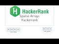 Hackerrank: Sparse Arrays
