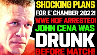 WWE News! Shocking WWE Plans For Elimination Chamber! WWE Hall Of Famer Arrested! John Cena DRUNK!
