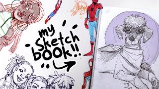 THE UNSEEN SKETCHES! | Sketchbook Tour | #21