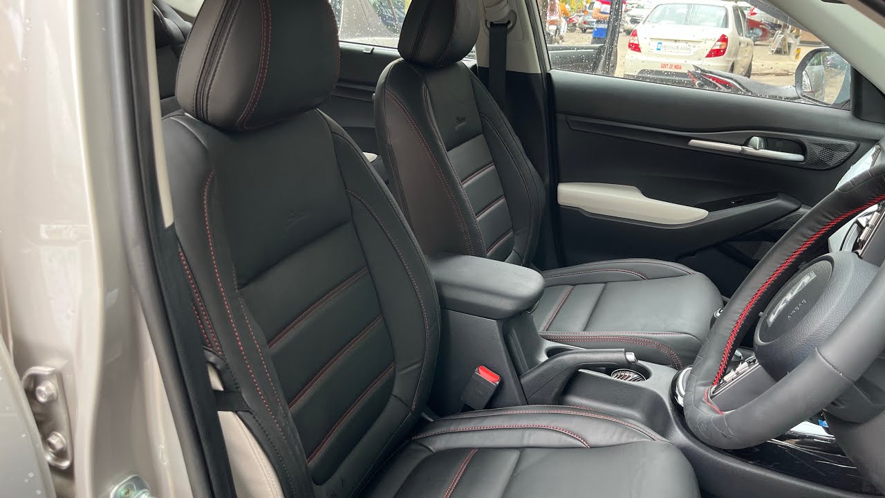 Kia Seltos 2022 IMT || Airbag Friendly Seat Covers #kia #seltos #car # ...