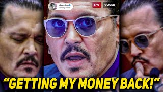 Johnny Depp Speaks On TAKING All Of Amber's Money To Bankrupt Her!