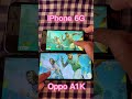 oppo A1K vs iPhone 6G play free fire #shorts