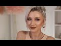 soft bronze fall glam glowing skin makeup tutorial lolaliner