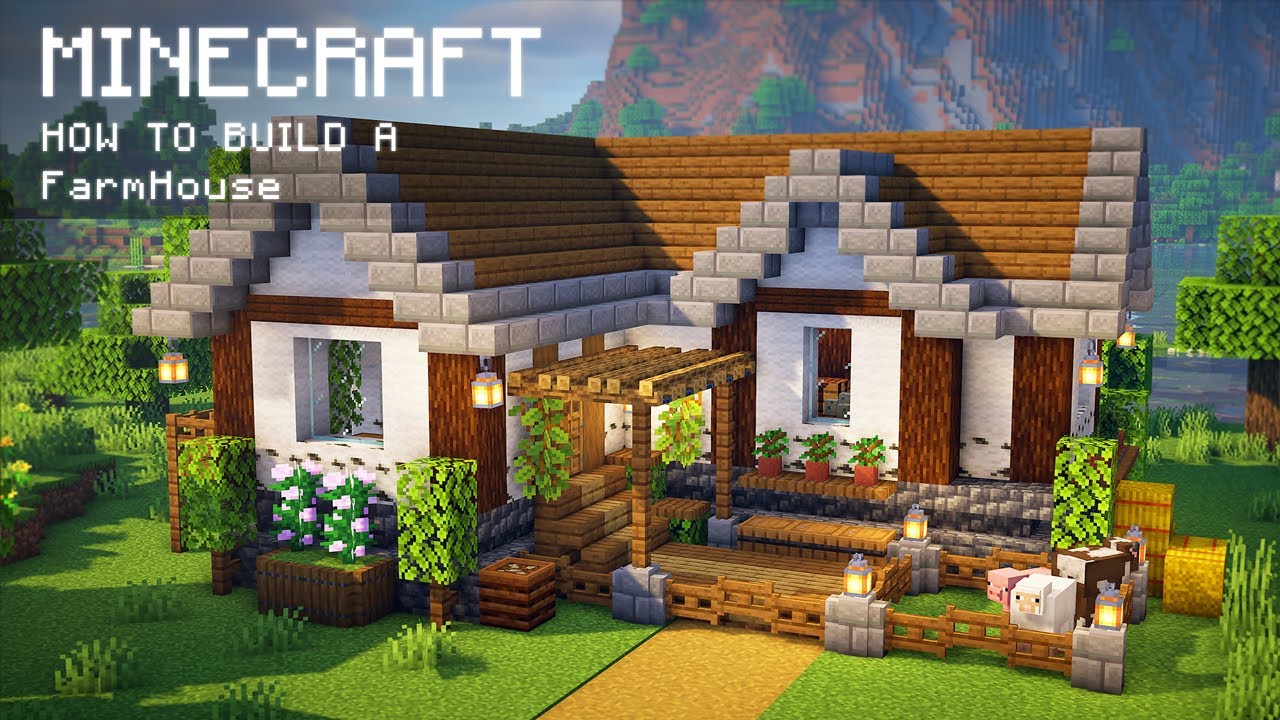 How To Build A Simple Farmhouse In Minecraft Infoupdate Org