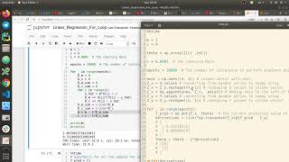 Deep Learning(video 3) - Vectorization vs. For Loop