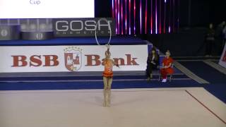 Kaleyn Boryana (BUL)  hoop junior  final  Cup of World 2014 Minsk