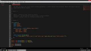PHP Introduction to Object-Oriented Programming (OOP) [#9]