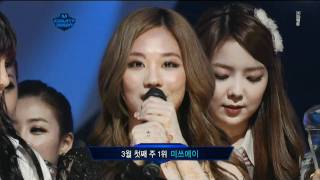 120301【Mnet M!Countdown】miss A - 一位