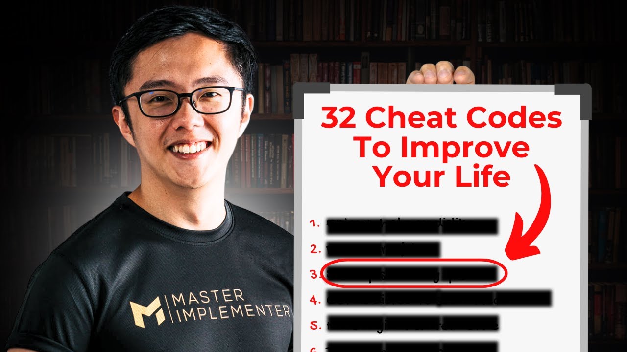 32 Cheat Codes I Wish I Knew Earlier To Be Rich 2025 Youtube
