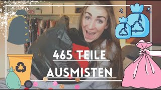 Ich spiele das Minimalismus Game,  465 Teile ausmisten Teil 2, JETZT WIRD ES HART!!!