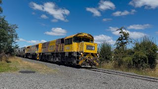 TasRail 2054 2052 #46 Coal train Porters Bridge Road Exton