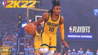 What If Ja Morant Returned For Game 7? | NBA 2K22 Playoffs Mode | Warriors vs. Grizzlies