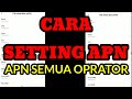 Cara Setting APN di Semua Oprator || Setting APN di hp Android