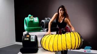 B-Air® VP-50 and GP-1 Air Movers | The Standard in Water Damage Restoration Equipment