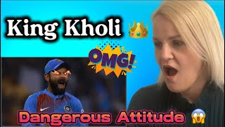 Virat Kholi Attitude Moments || Dangerous Attitude || Reaction Video