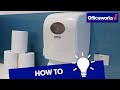 How to Load Kimberly-Clark Aquarius PBS Roll Paper Towel Dispenser