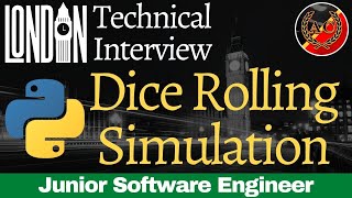 Dice Rolling Simulation || Python Coding Challenge