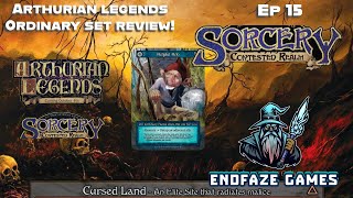 Arthurian Legends Ordinary Set Review! | EndFaze Games | Sorcery Contested Realm