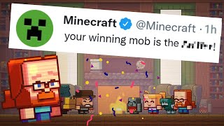 Minecraft Announces Winner of [Mob Vote]!