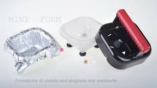 Mini Form - Formatrice di ciotole con alluminio non ossidante