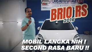 BRIO RS 2016 MATIC LOW KM ORIGINAL ISTIMEWA! SI KECIL MUNGIL IRIT BBM! #jualbelimobil #brio #honda