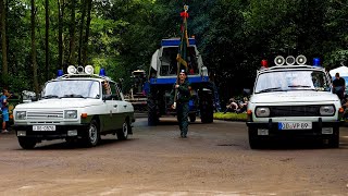 Fahrzeug-Parade im Technikmuseum Pütnitz