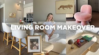 AESTHETIC \u0026 COZY LIVING ROOM MAKEOVER 🛋 ❥ pinterest style inspired!