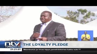 Matiang’i: Public servants not loyal to the president should quit