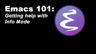 Emacs How To Get Help With Info Mode