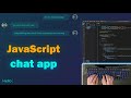 ASMR Programming - Coding Chat App with jQuery | JavaScript, HTML and CSS - No Talking