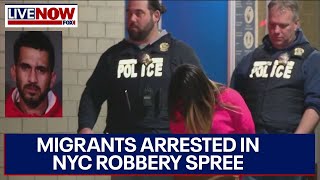 NYC migrant crisis: Ring leader, several migrants arrested for robberies in NYC | LiveNOW from FOX