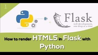 Python with Flask | how to render html page inside Python and Flask web app development
