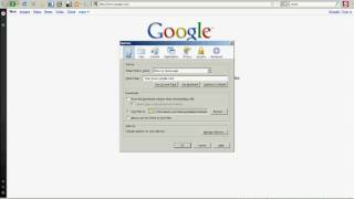 make google homepage