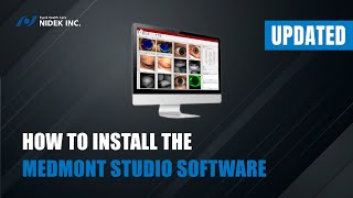 UPDATED: NIDEK | How to Install and Set Up the Medmont Studio Software