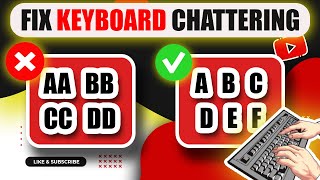 How to fix the keyboard chattering 🔥|| 2021 ||