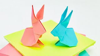 Sticky Note Origami - Rabbit