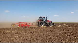 Demo Case IH Magnum 400 AFS Connect \u0026 Väderstad Carrier XL 525