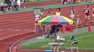 第50回京都府高等学校ジュニア陸上競技対校選手権大会　女子1500ｍ予選2組