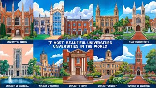 Top 7 Most Beautiful Universities in the World You Need to See!