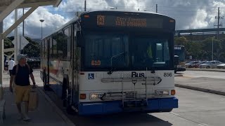 TheBus Honolulu (HI) Route A UH Manoa CityExpress! Bus 856 [2003 Gillig 40' Diesel ⛽️ High Floor]