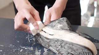 遇到麂皮就頭痛？處理方法告訴你！Converse One Star Cleaning【辰清潔 ChenClean】