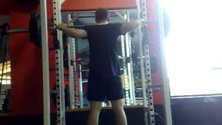 Squat 110kg (240lbs) x5 Set 3