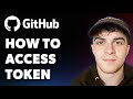 How to Github Access Token (Full 2025 Guide)